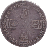1696 SIXPENCE ( FINE )