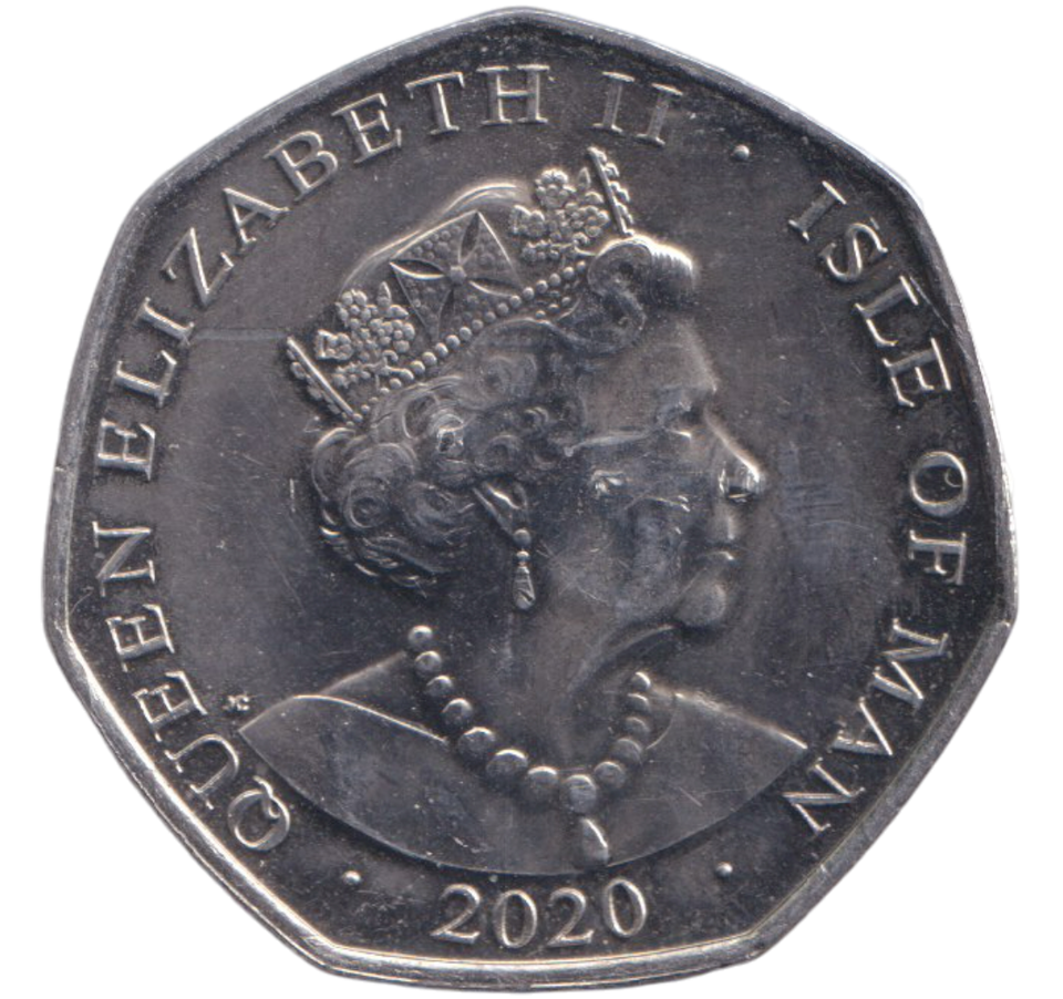 2020 50P WINSTON CHURCHILL V FOR VICTORY