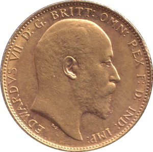 1902 GOLD SOVEREIGN ( EF ) PERTH MINT