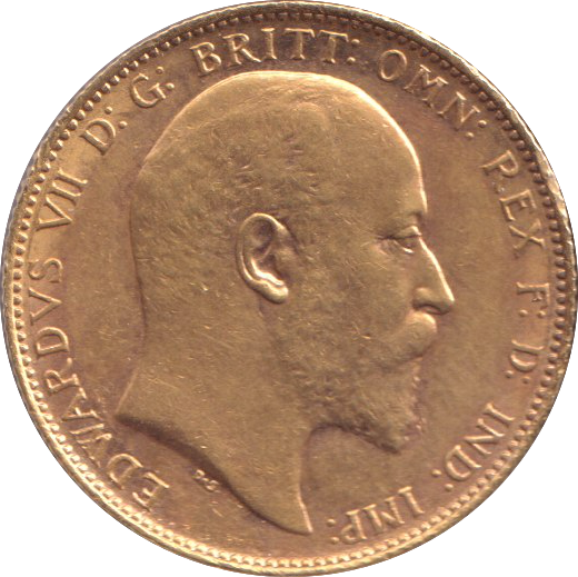 1902 GOLD SOVEREIGN ( EF ) PERTH MINT