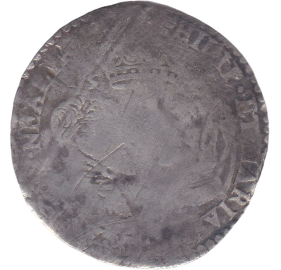 1554 SILVER SIXPENCE PHILIP AND MARRY
