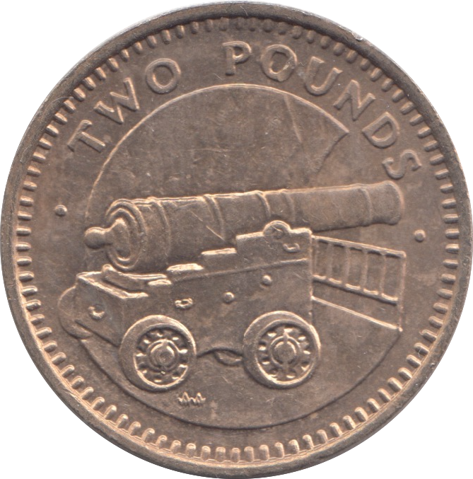 1988 £2 GIBRALTAR