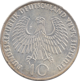 1972 SILVER GERMANY WEST 10 MARK OLYMPIC
