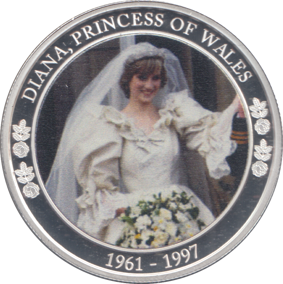 2021 SILVER PLATED PRINCESS DIANA COMMEMORATIVE DOLLAR