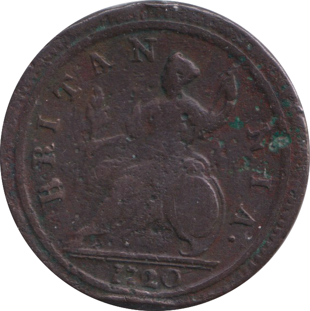 1720 HALFPENNY ( FINE )