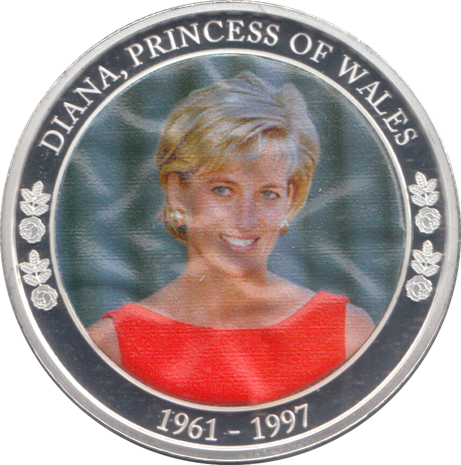 2021 SILVER PLATED PRINCESS DIANA COMMEMORATIVE DOLLAR