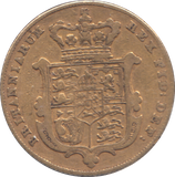 1827 GOLD SOVEREIGN ( GF )