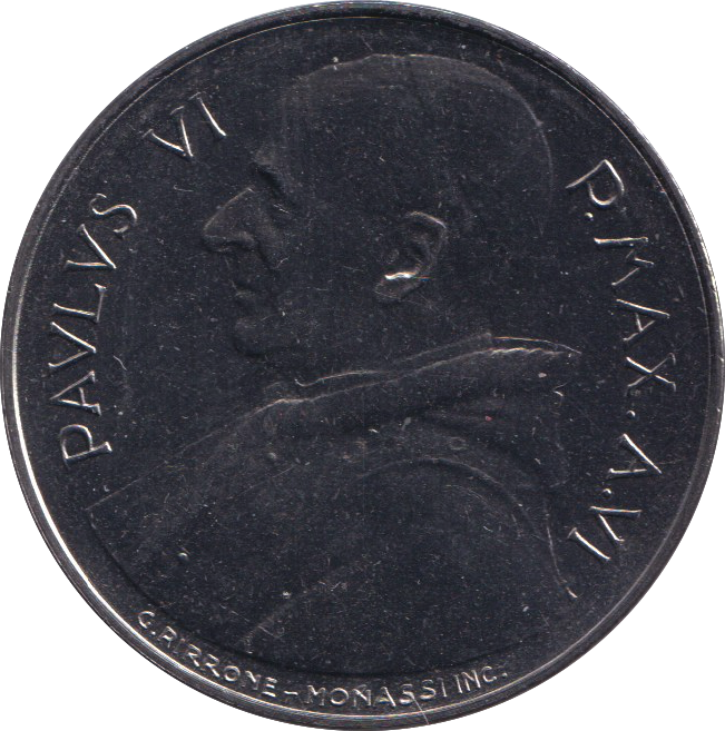 1968 100 LIRE VATICAN