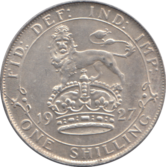 1927 SHILLING ( AUNC )
