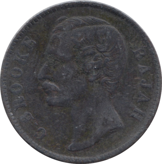 1887 SARAWAK ONE CENT