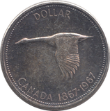 1967 CANADA SILVER DOLLAR