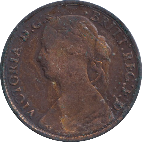 1860 FARTHING ( NF )