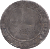 1574 SILVER SIXPENCE ELIZABETH I