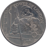 2019 FIVE POUNDS TOWER OF LONDON ( BU )