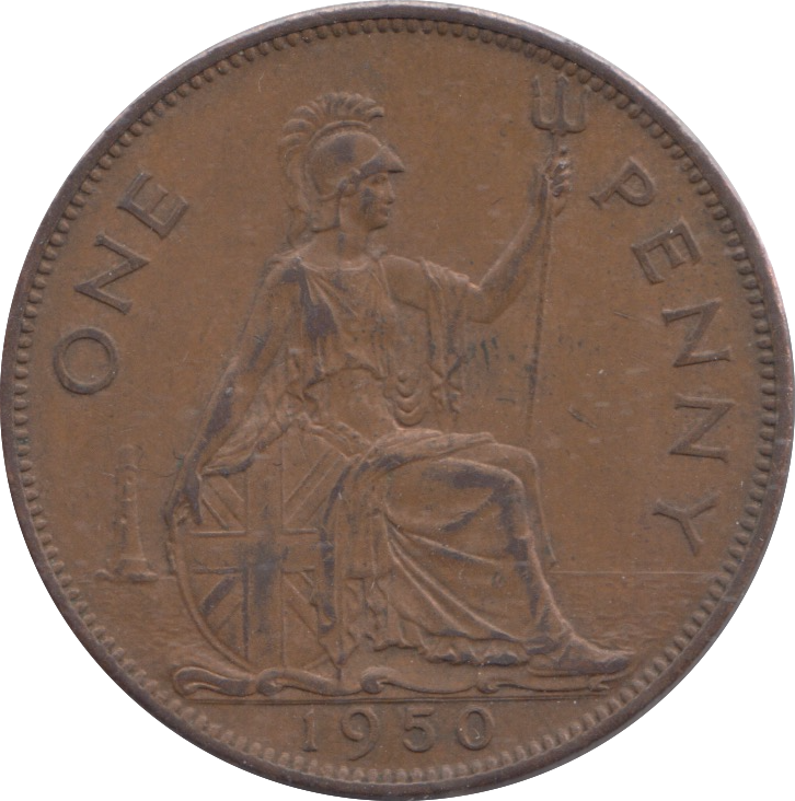 1950 PENNY ( UNC )