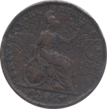 1831 FARTHING ( FINE )