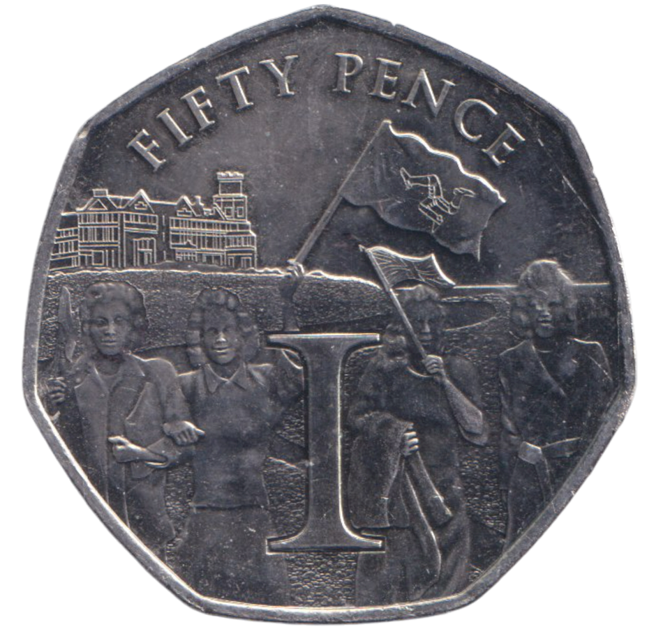2020 50P VE VICTORY DAY