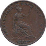 1858 PENNY ( GF )