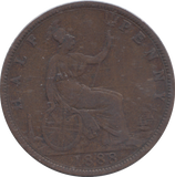1888 HALFPENNY ( GF )