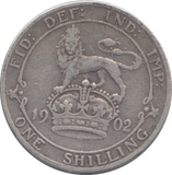 1902 SHILLING ( FINE )