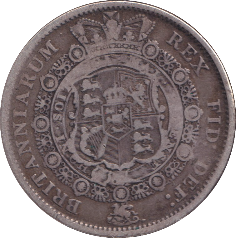 1817 HALFCROWN ( GF )