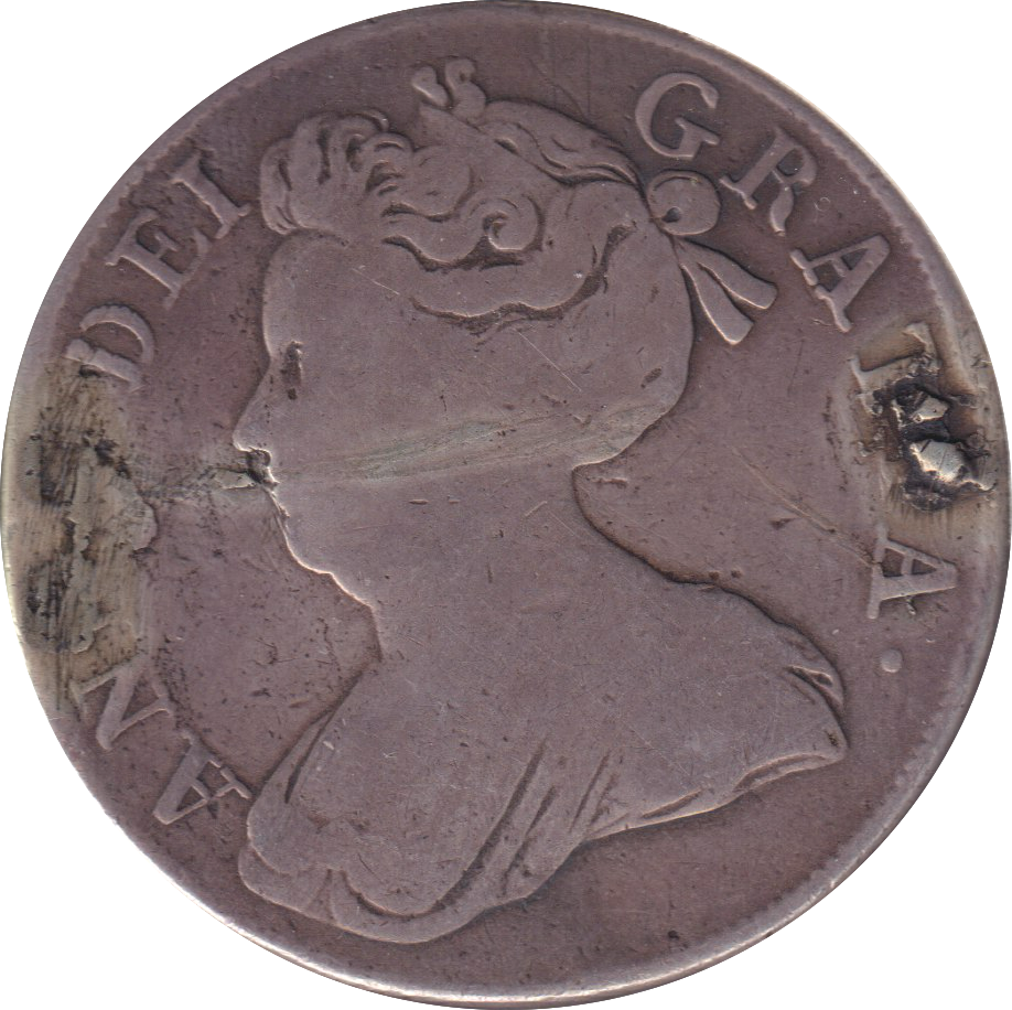 1713 CROWN EX MOUNT ( FINE )