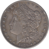 1879 SILVER ONE MORGAN DOLLAR USA
