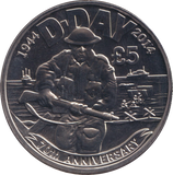 2014 FIVE POUND BAILIWICK OF JERSEY ( BU )