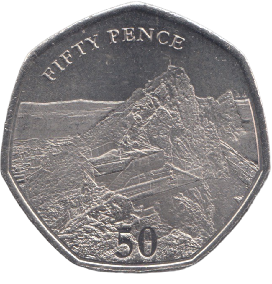 2020 50P GIBRALTAR