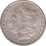 1885 SILVER NEW ORLEANS ONE MORGAN DOLLAR USA