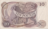 TEN POUNDS BANKNOTE HOLLOM REF £10-1 ( EF )