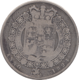 1824 HALFCROWN ( GF )