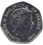 2021 50P POPPY REMEMBRANCE DAY
