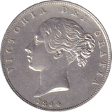 1844 HALFCROWN ( EF )