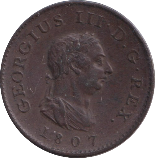 1807 FARTHING ( GVF )