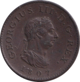 1807 FARTHING ( GVF )