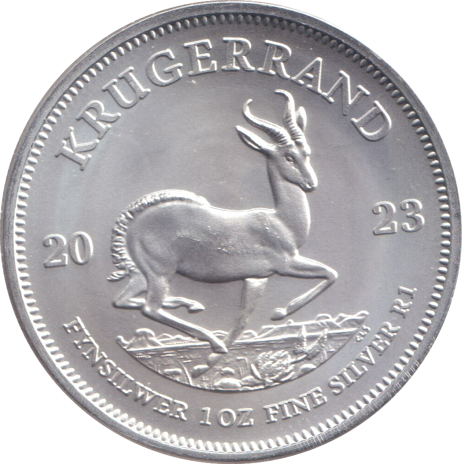2023 SILVER KRUGERRAND SOUTH AFRICA