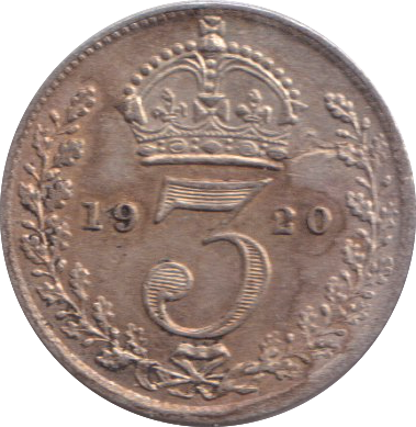 1920 THREEPENCE ( GF )