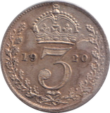 1920 THREEPENCE ( GF )