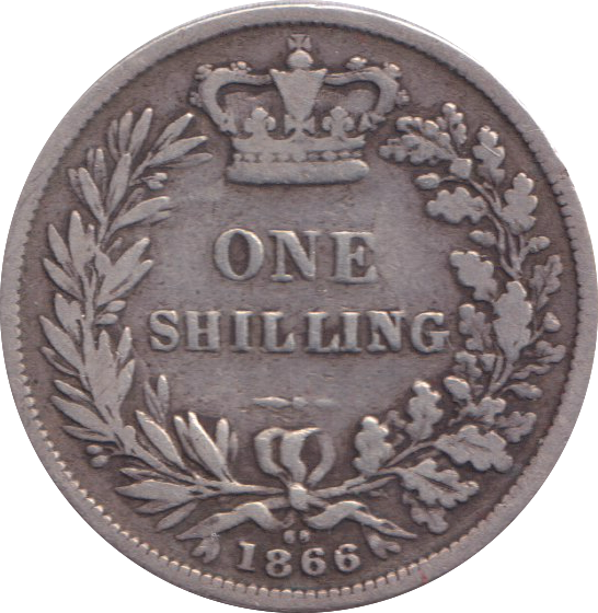 1886 SHILLING ( FINE )