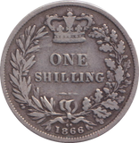 1886 SHILLING ( FINE )