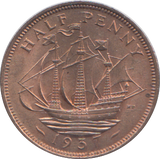 1937 HALFPENNY ( AUNC ) 2