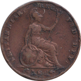 1855 FARTHING ( FINE )