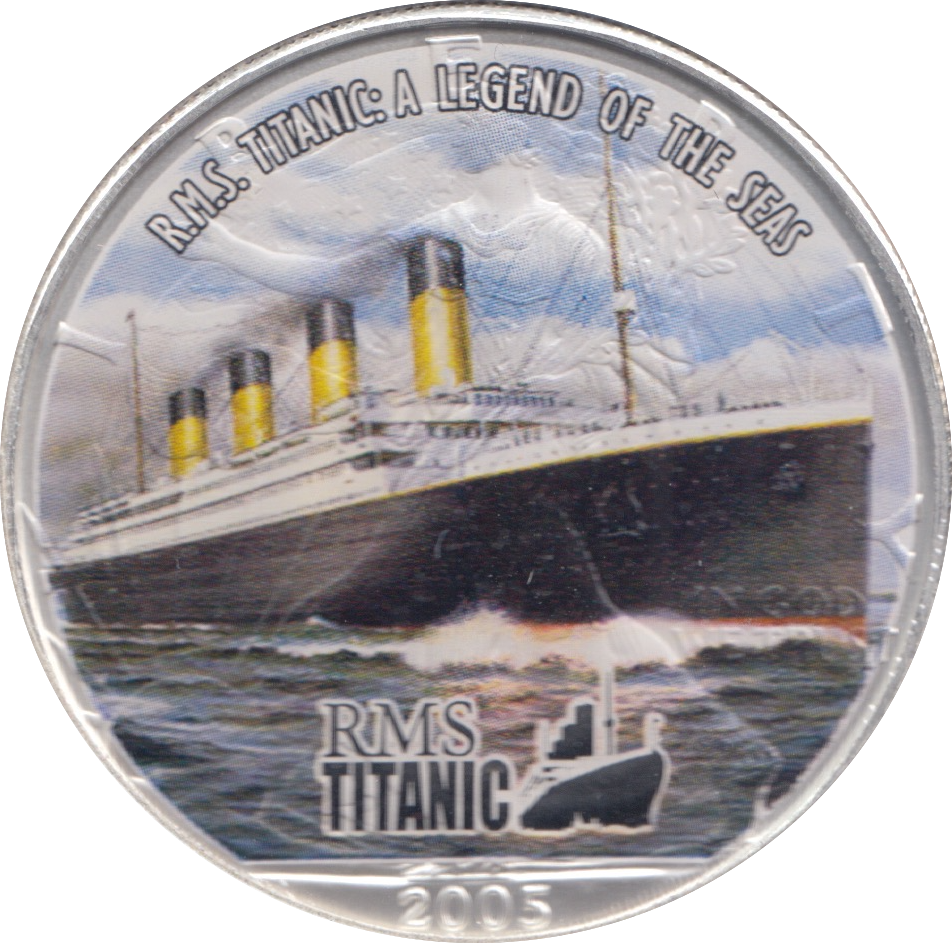 2005 USA DOLLAR 1OZ FINE SILVER TITANIC