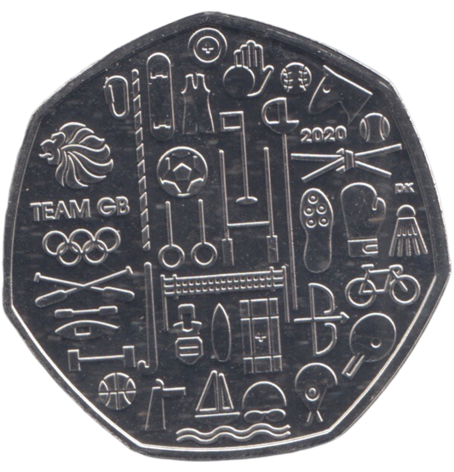 2021 50P TEAM GB