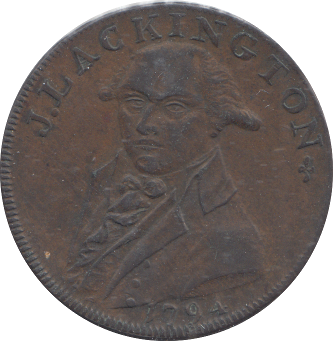 1794 LONDON HALFPENNY TOKEN