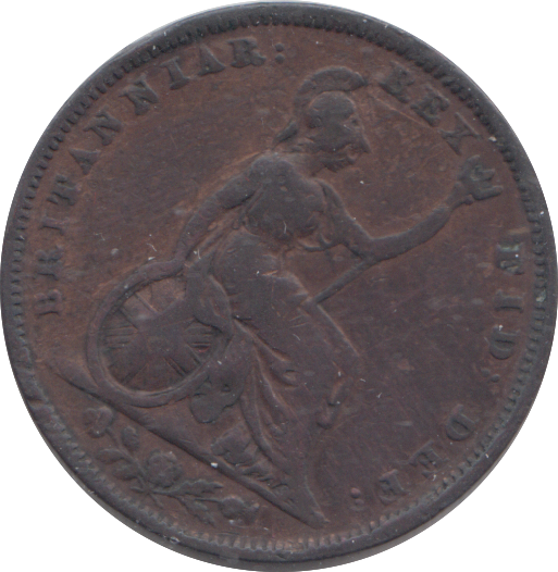 1829 FARTHING ( GF )