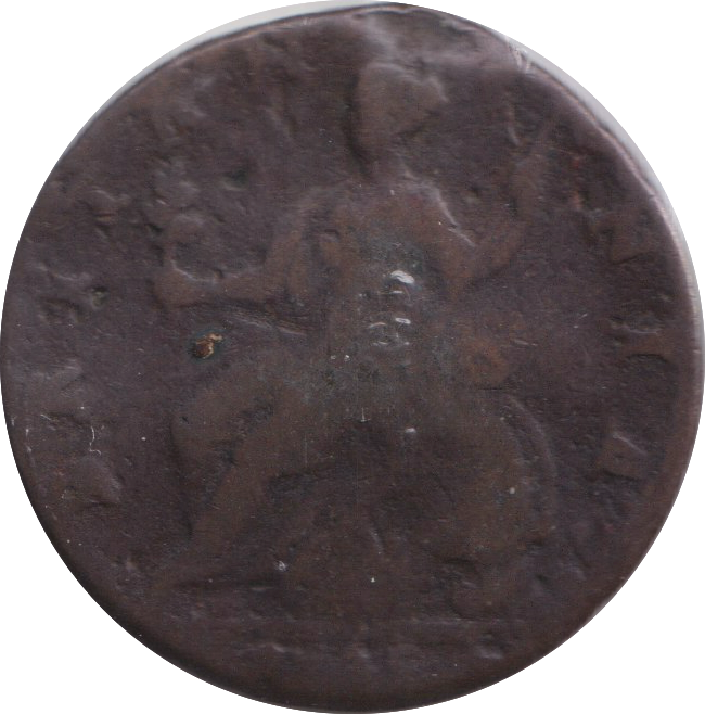 1745 HALFPENNY ( FINE )