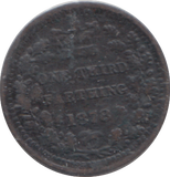 1878 ONE THIRD FARTHING ( GF )