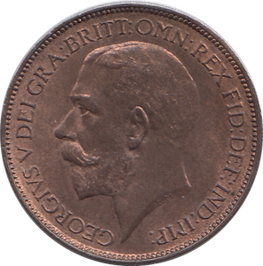 1925 HALFPENNY ( UNC )